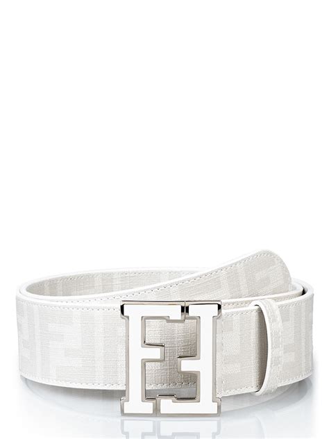 fendi bugs belt|Fendi belt white and grey.